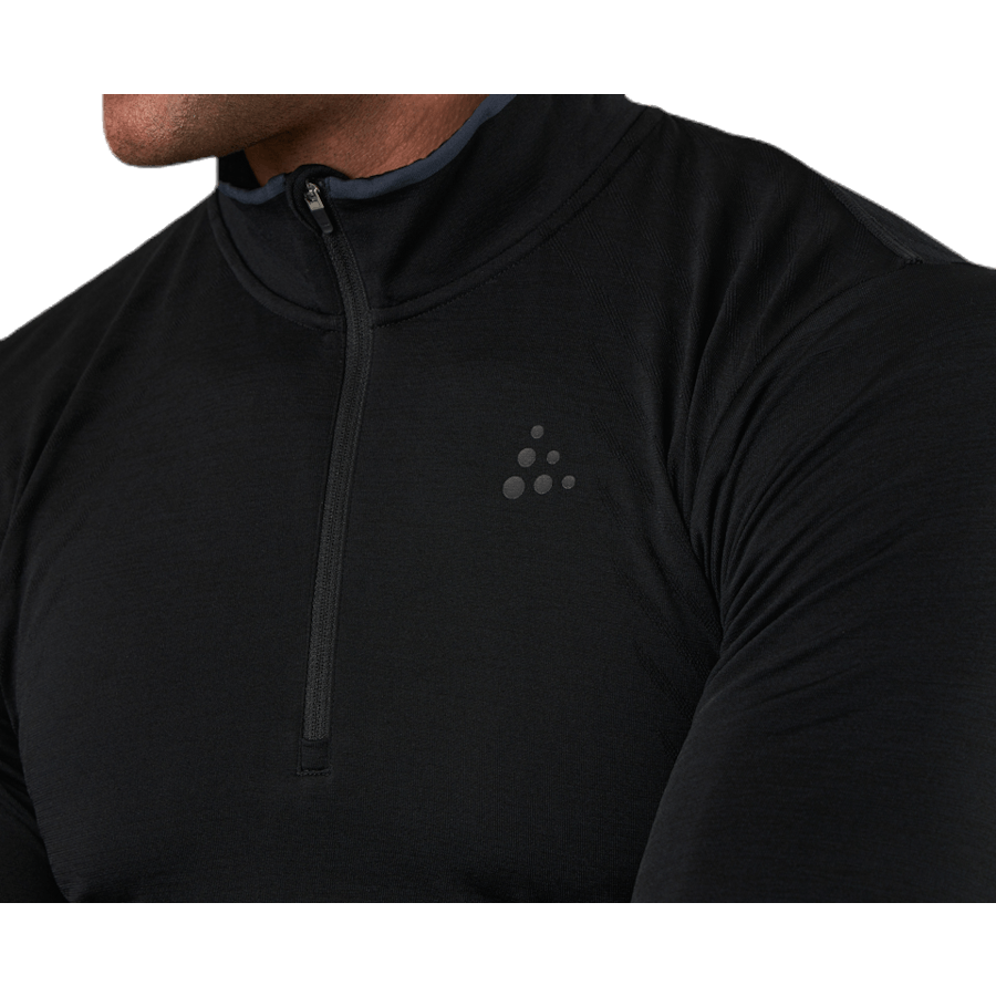 Fuseknit Comfort Zip Black