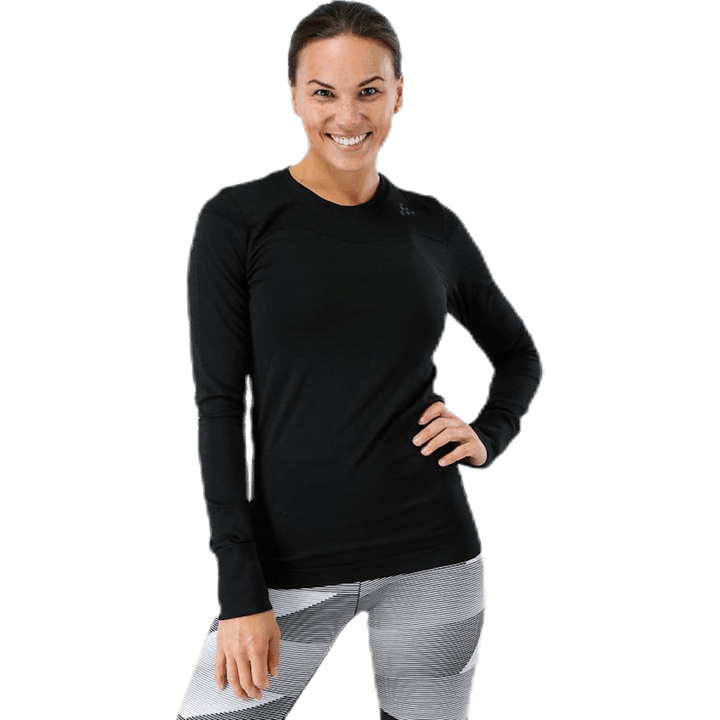 Fuseknit Comfort RN LS Black