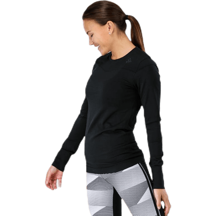 Fuseknit Comfort RN LS Black