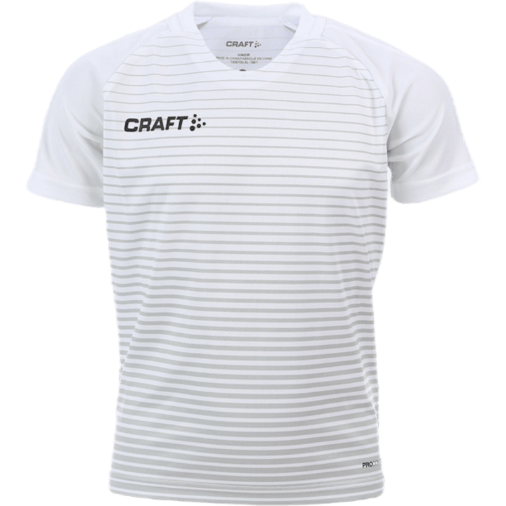 Pro Control Stripe Jersey JR White