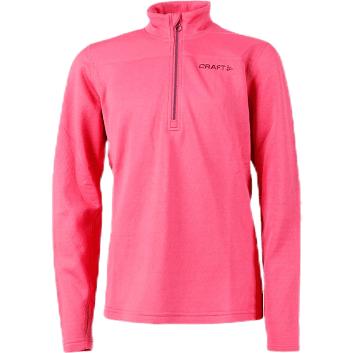 Pin Halfzip Jr Pink