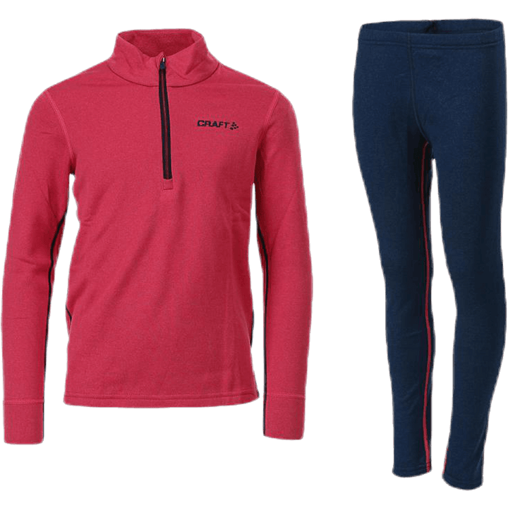 Midlayer Set Jr Pink/Blue