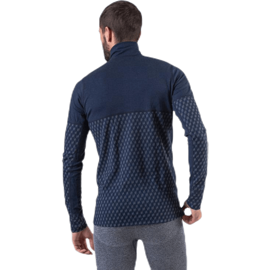 Merino 240 Zip Blau