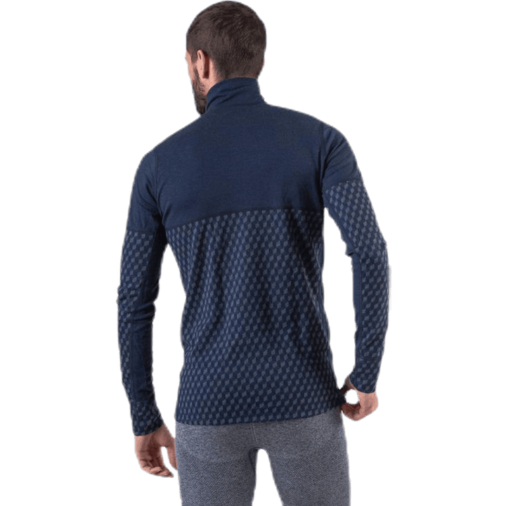 Merino 240 Zip Blau