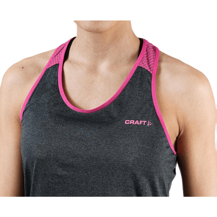 Canotta Eaze Rosa/Nero/Grigio