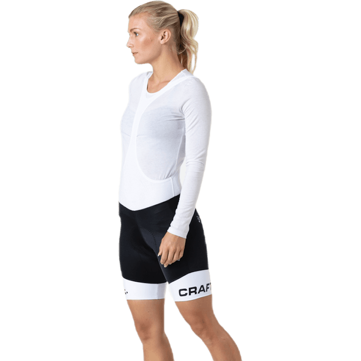 Velo Bib Shorts White/Black