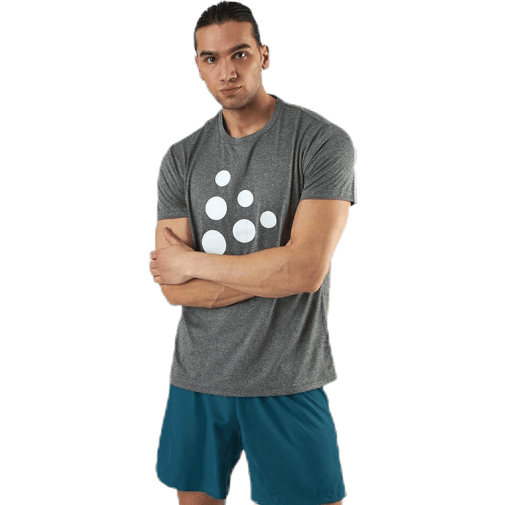 Eaze SS Mesh T-shirt Grijs