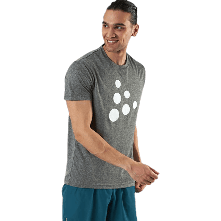Eaze SS Mesh T-shirt Grijs