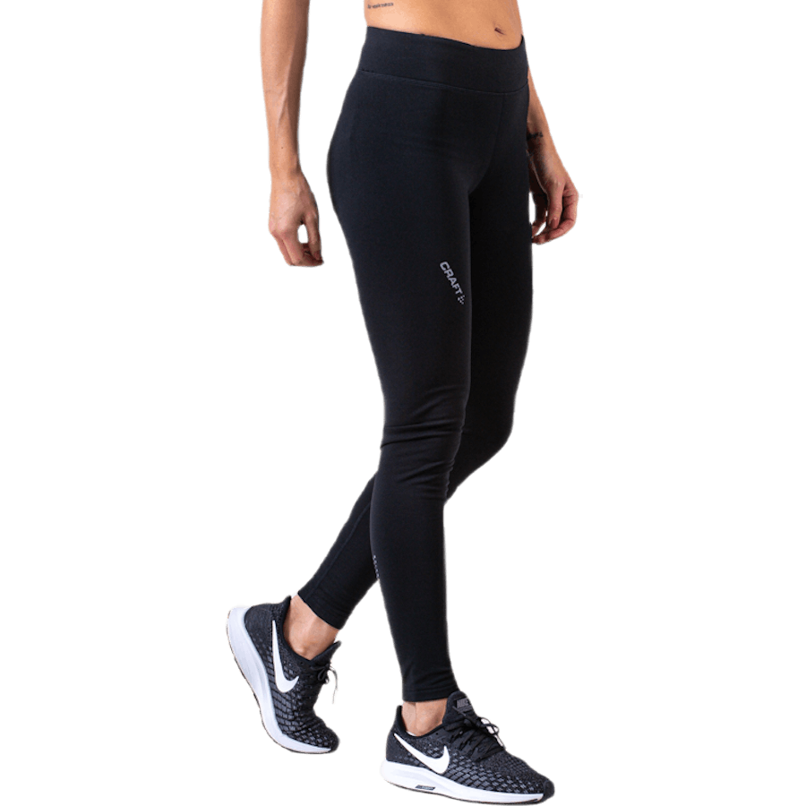 Warm Train Tights W Black