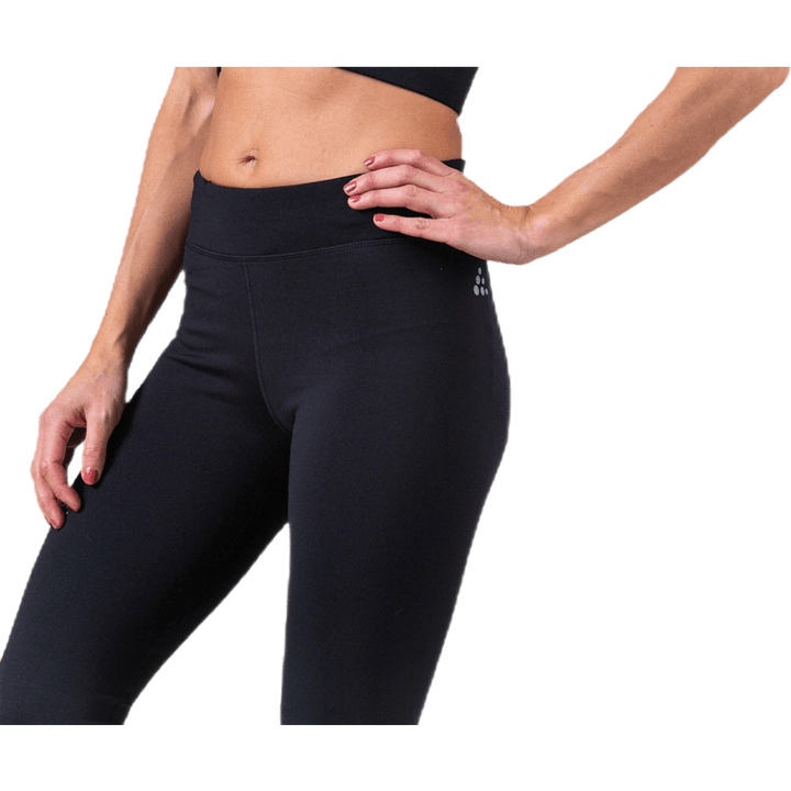 Warm Train Tights W Black