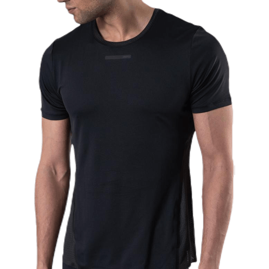 Vent Mesh SS Tee Black