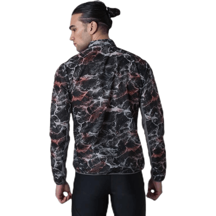 Vent Pack Jacke Gemustert/Schwarz