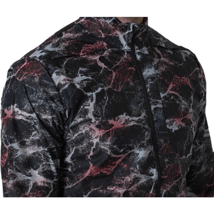 Vent Pack Jacke Gemustert/Schwarz