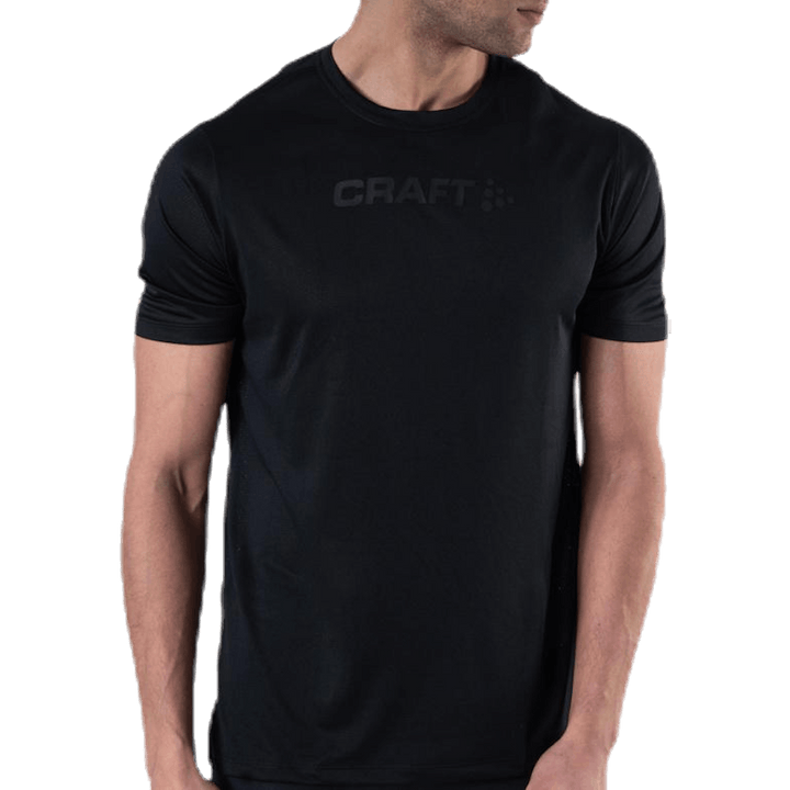 Core Essence SS Mesh Tee Black