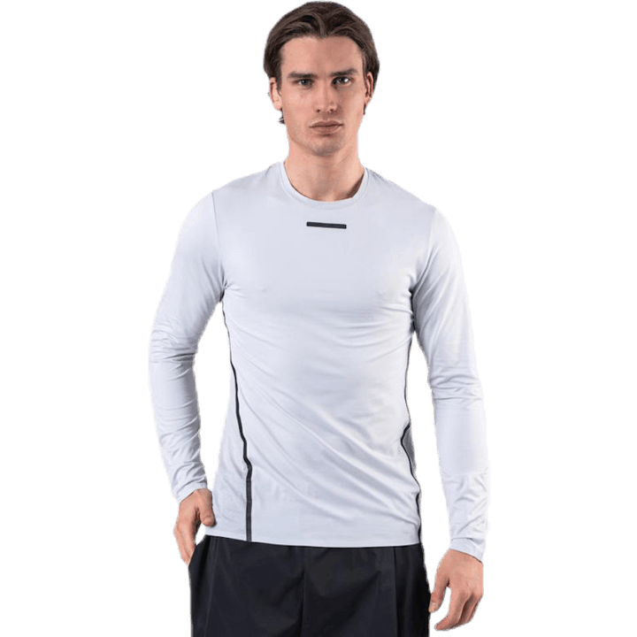 Vent Mesh LS Tee Grey