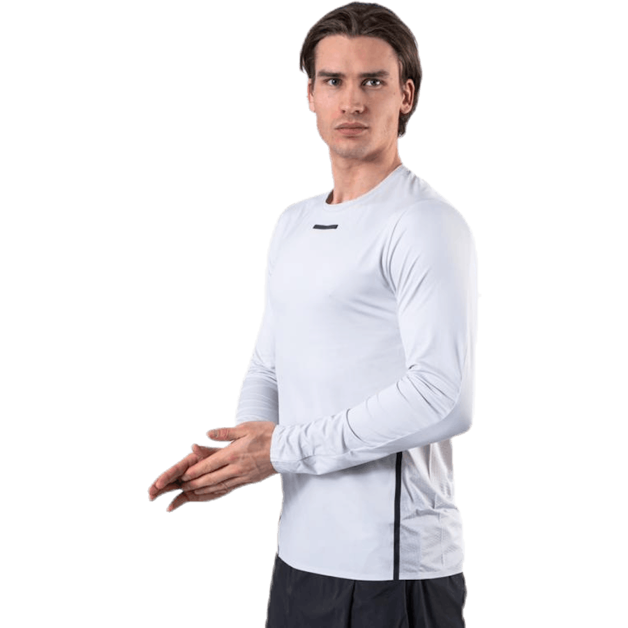 Vent Mesh LS Tee Grey