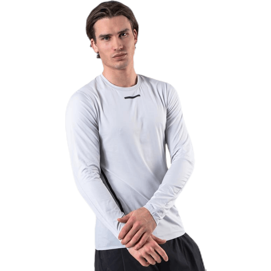 Vent Mesh LS Tee Grey