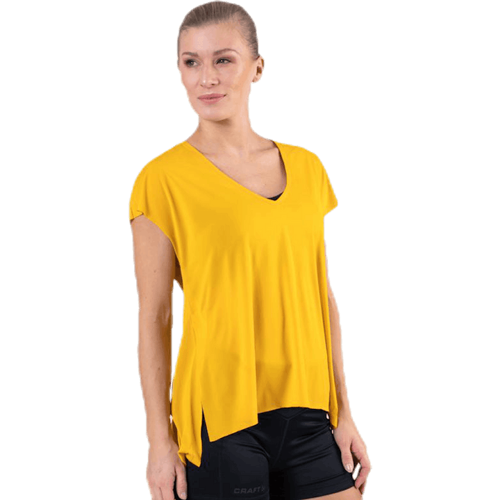 Charge SS Loose Tee Yellow