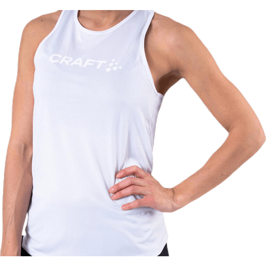 Core Essence Mesh Singlet valge
