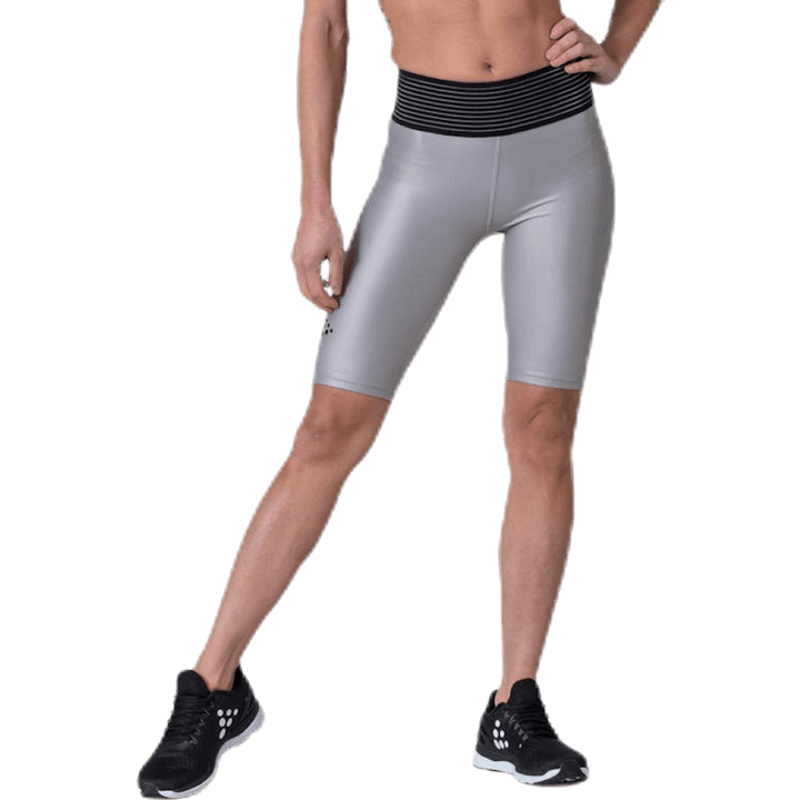 UNMTD Shiny Short Tights Grey