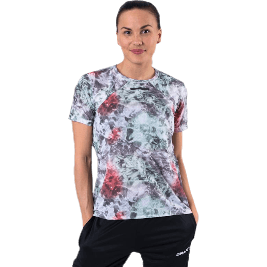 Vent Mesh SS Tee Patterned