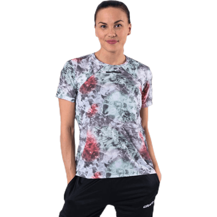 Vent Mesh SS Tee Patterned
