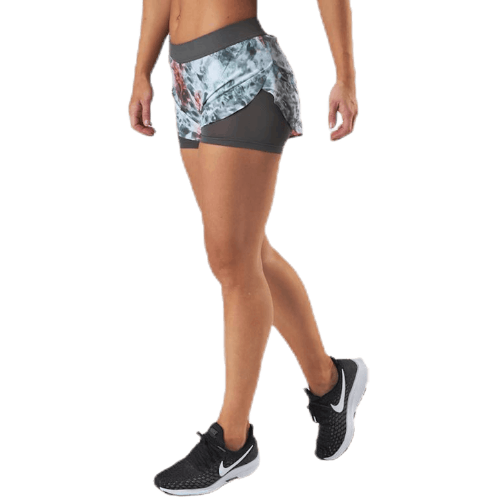 Vent 2 In 1 Racing Shorts Patterned