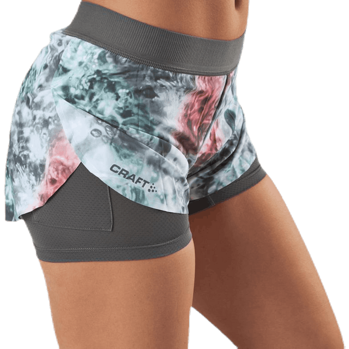 Vent 2 In 1 Racing Shorts Patterned