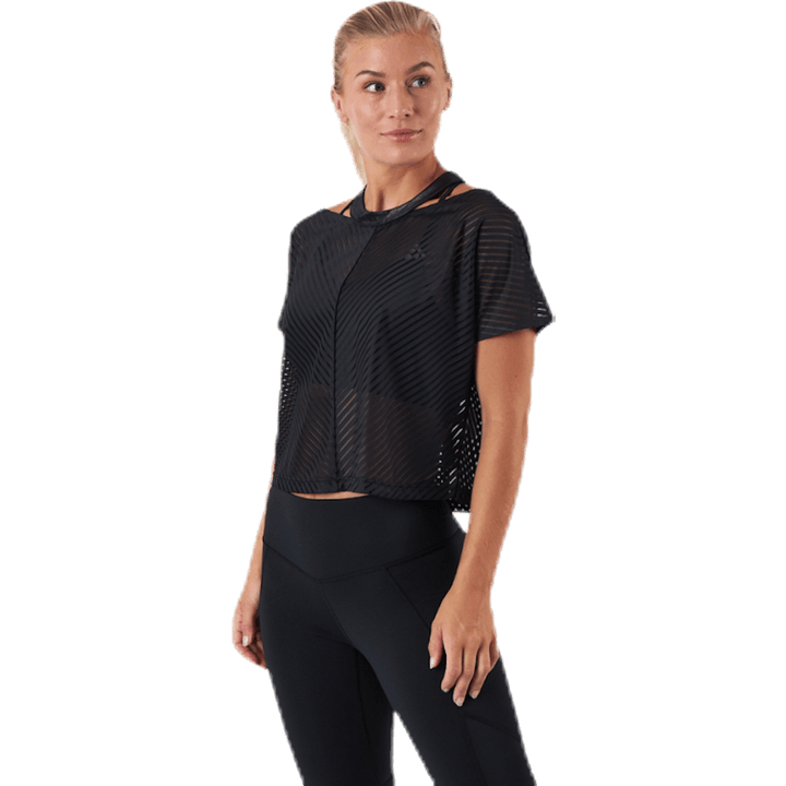 Asome Cropped Tee Svart