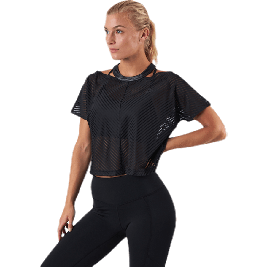 Asome Cropped Tee Svart