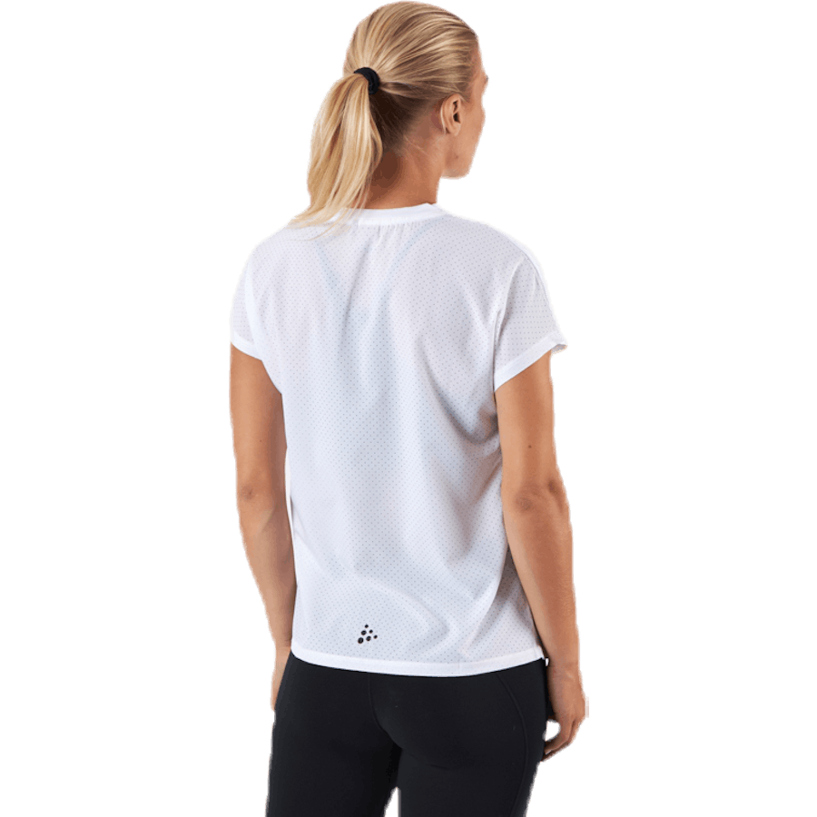 Adv Charge SS Tee Bianco