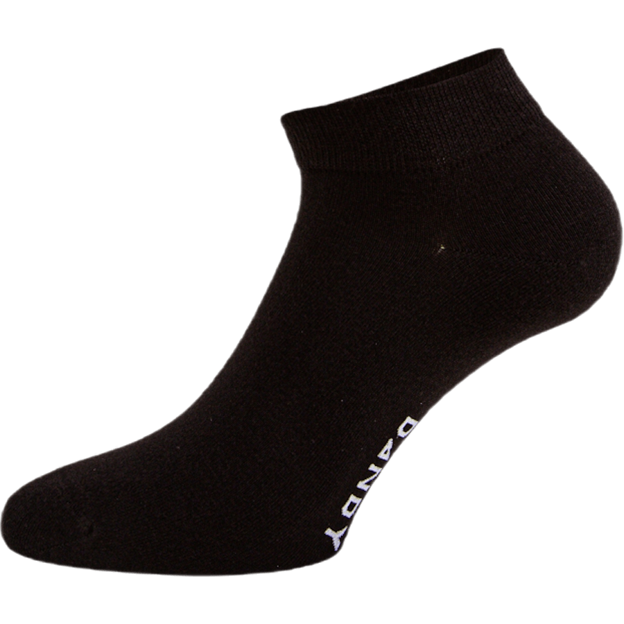 Solid Bamboo Ankle Sock 5-Pack Black