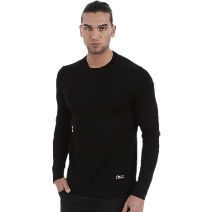 Bambus Merino kampsun must