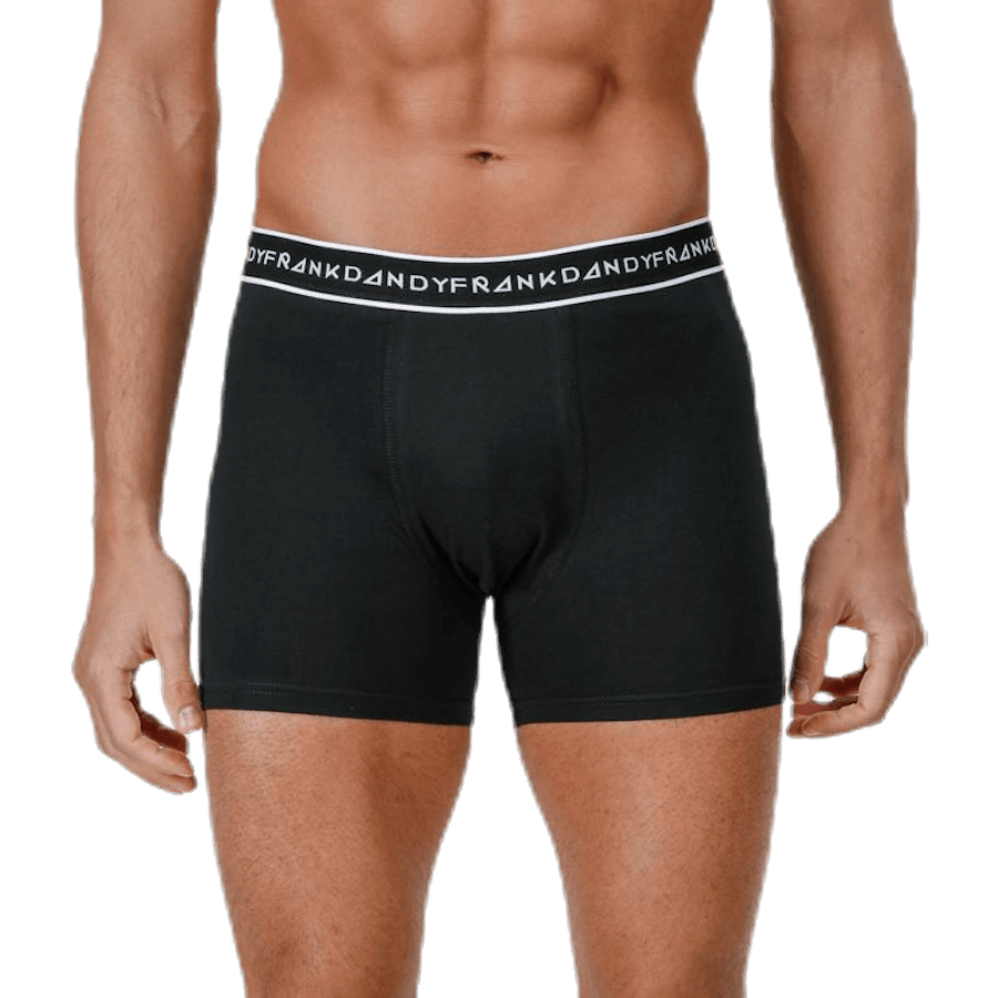 Organic Cotton Boxer 5-Pack Black