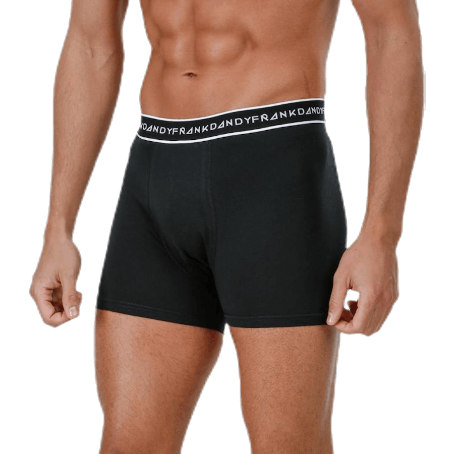 Organic Cotton Boxer 5-Pack Black