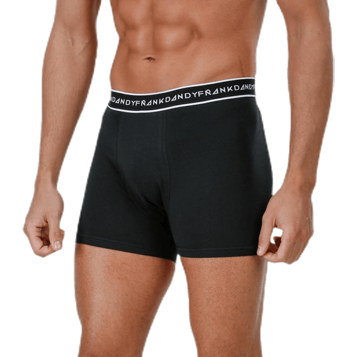 Organic Cotton Boxer 5-Pack Black