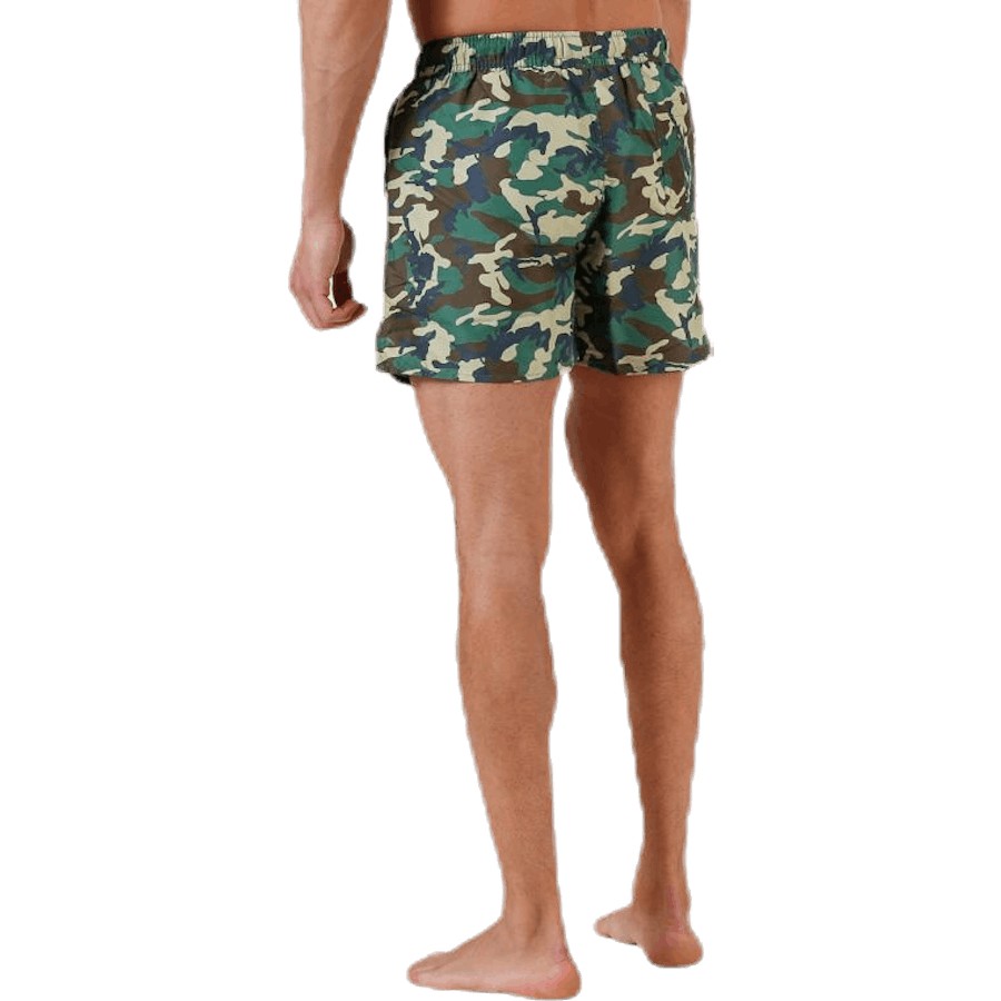 Breeze Camo Swim Shorts Green
