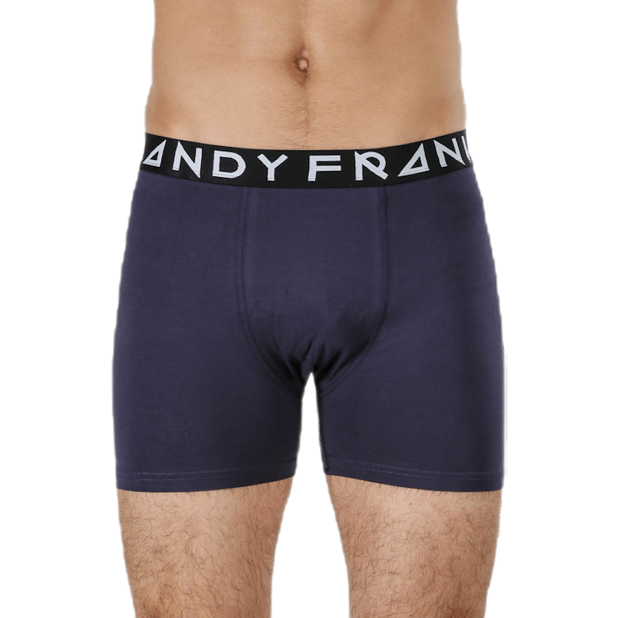 Solid Boxer 3-Pack Patterned/Black