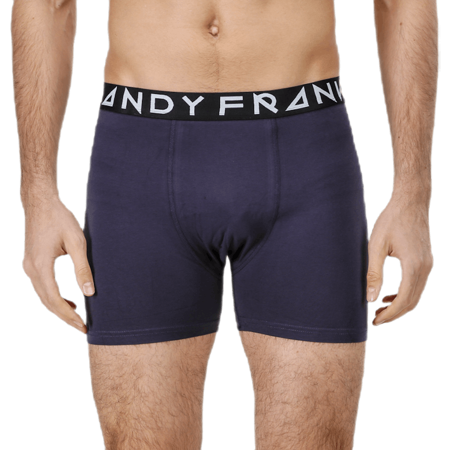 Solid Boxer 3-Pack Patterned/Black