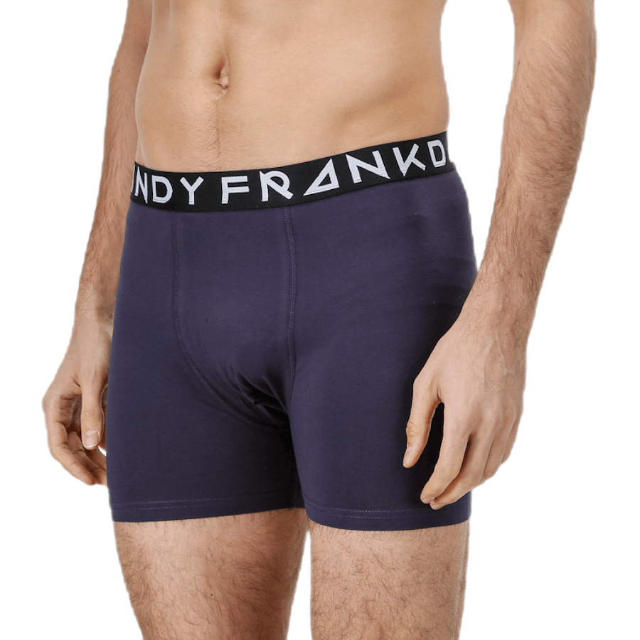Solid Boxer 3-Pack Patterned/Black