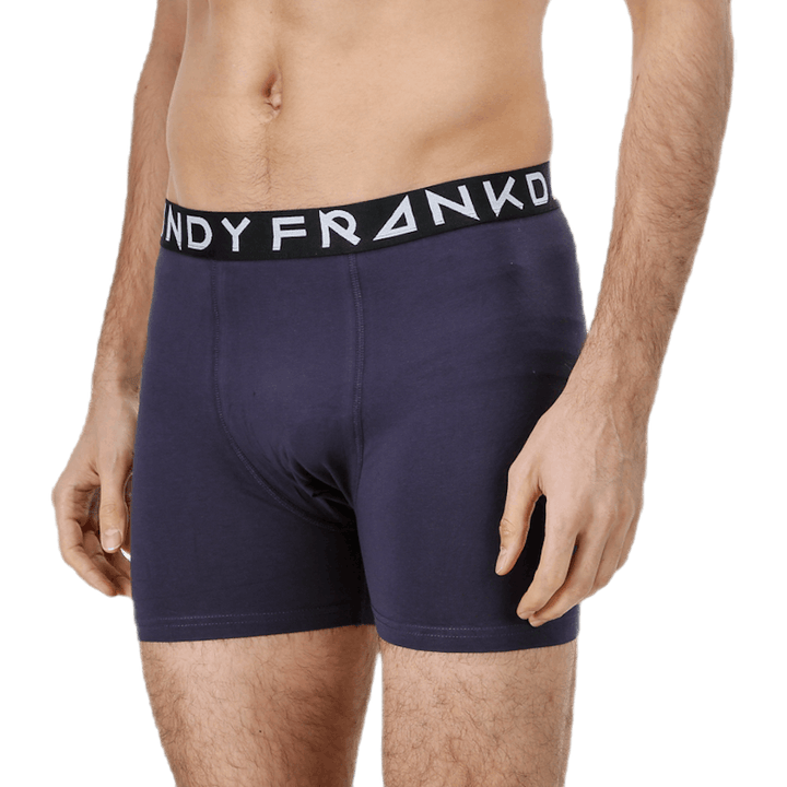 Solid Boxer 3-Pack Patterned/Black
