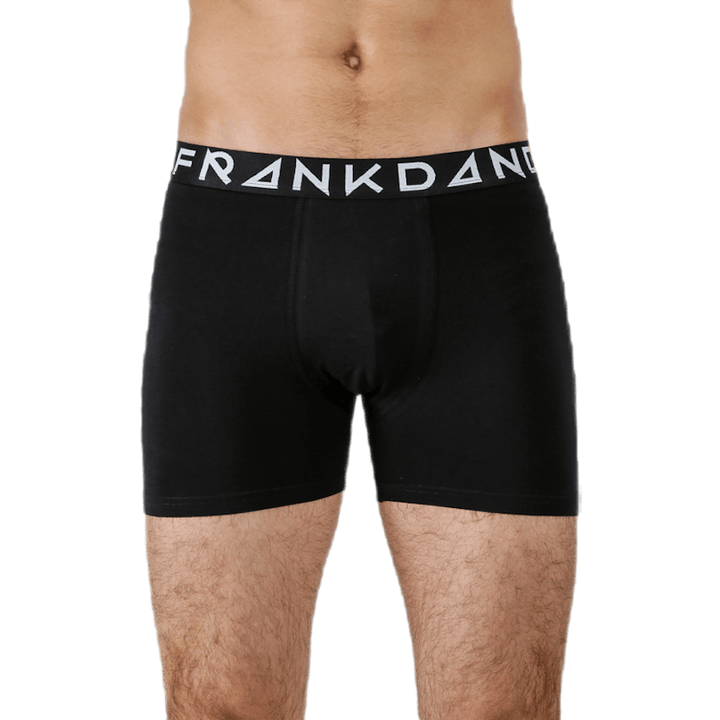 Solid Boxer 3-Pack Patterned/Black