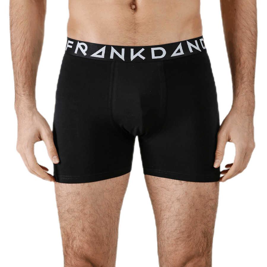 Solid Boxer 3-Pack Patterned/Black