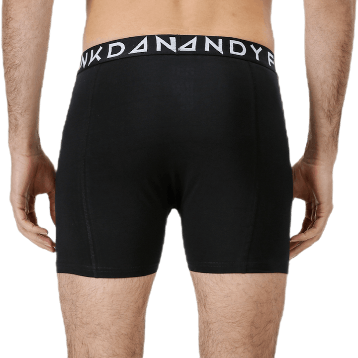 Solid Boxer 3-Pack Patterned/Black