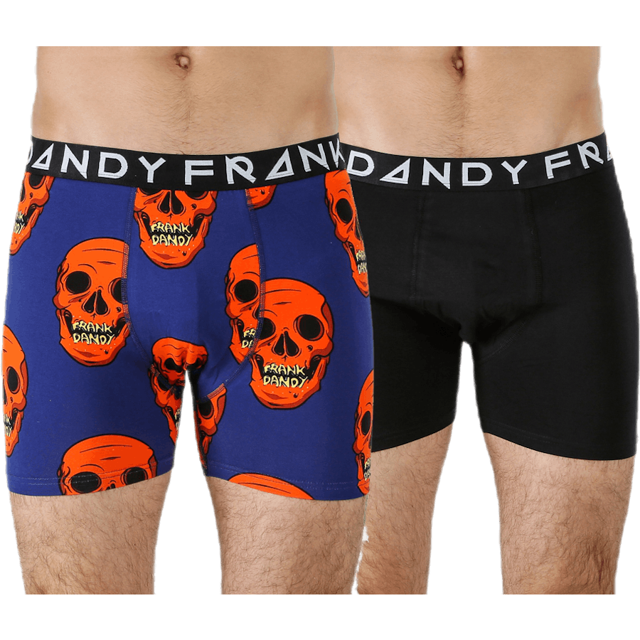 Kranium Boxer 2-Pack Blue/Black