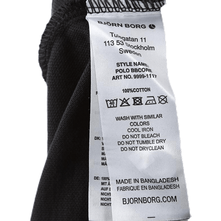 Core Polo Schwarz