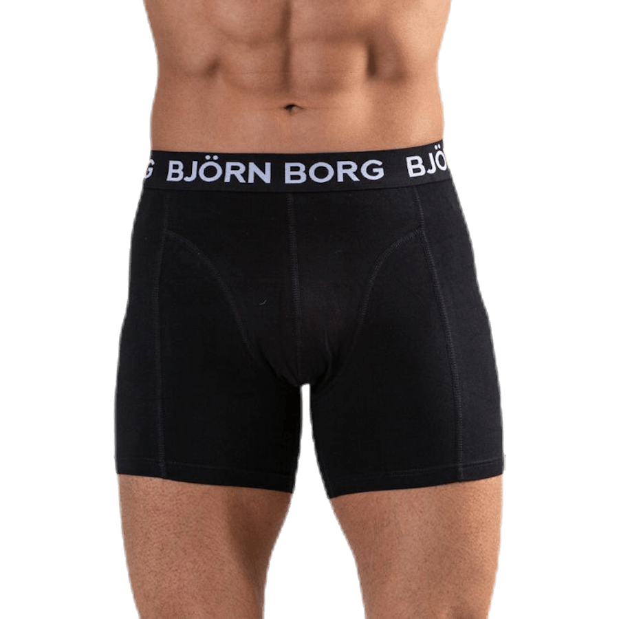 Solid Shorts 2-Pack White/Black