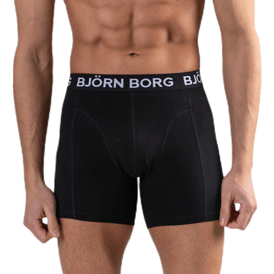 Solid Shorts 2-Pack White/Black