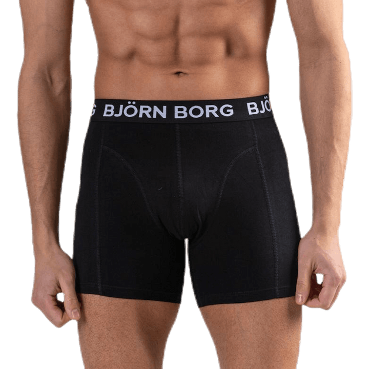 Solid Shorts 2-Pack White/Black