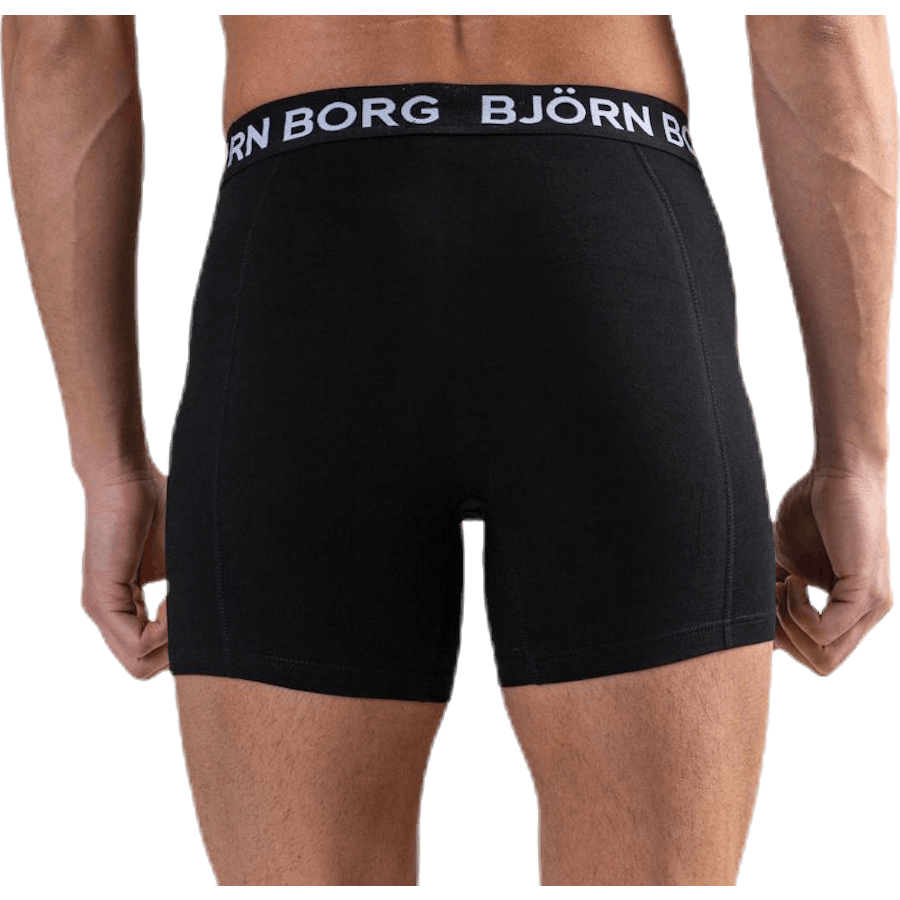 Solid Shorts 2-Pack White/Black